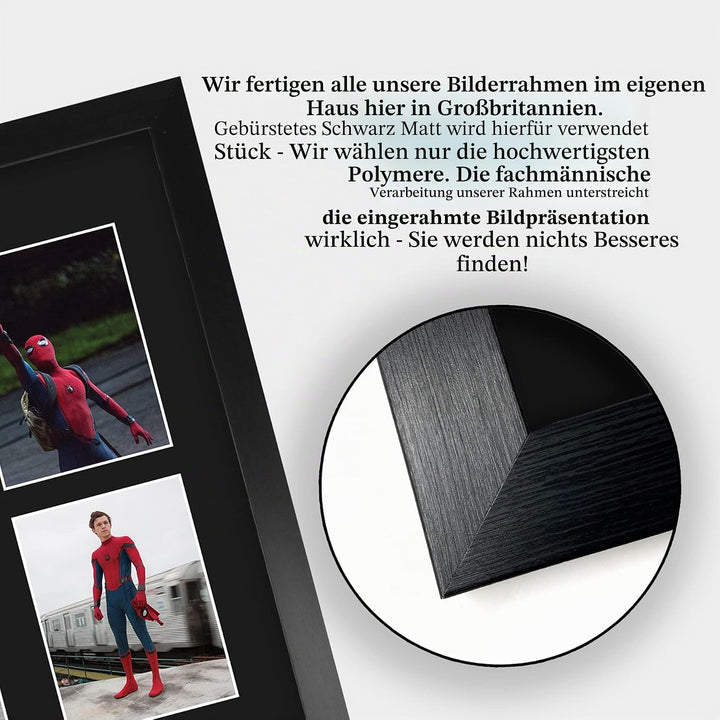 HWC Trading FR A3 Tom Holland Spider-man Geschenke Gedruckt, Signiert Autogramm Bild Display Für Fil