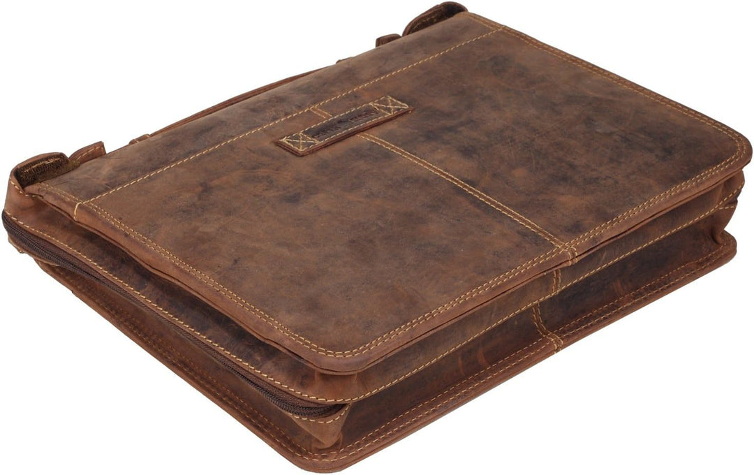 Greenburry Vintage Schreibmappe braun