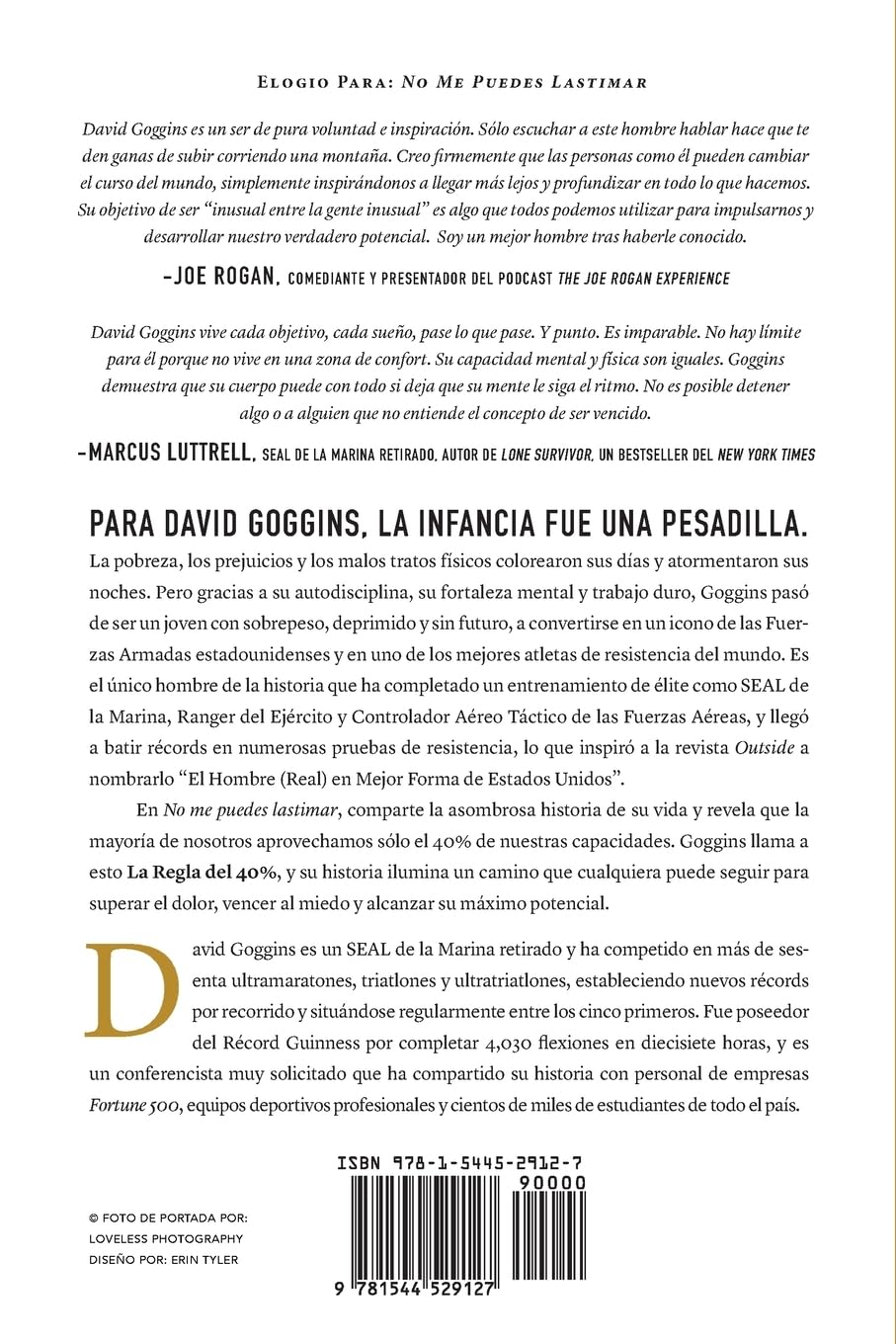 No me puedes lastimar: Domina tu mente y desafía las probabilidades, Taschenbuch