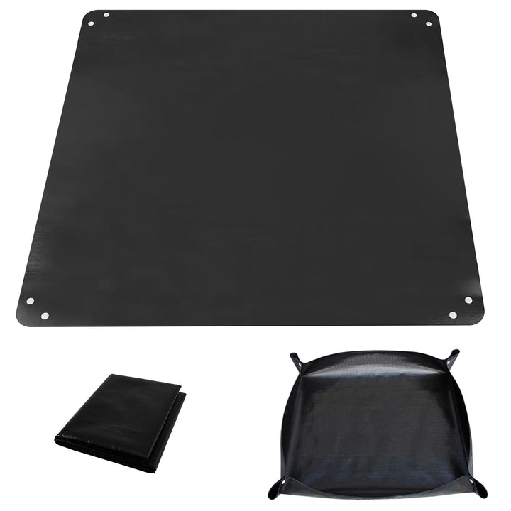 Pflanzmatte – wasserdichte Umtopfmatte 150x150 cm, Robuste Pflanzunterlage für Gartenarbeit, Balkon