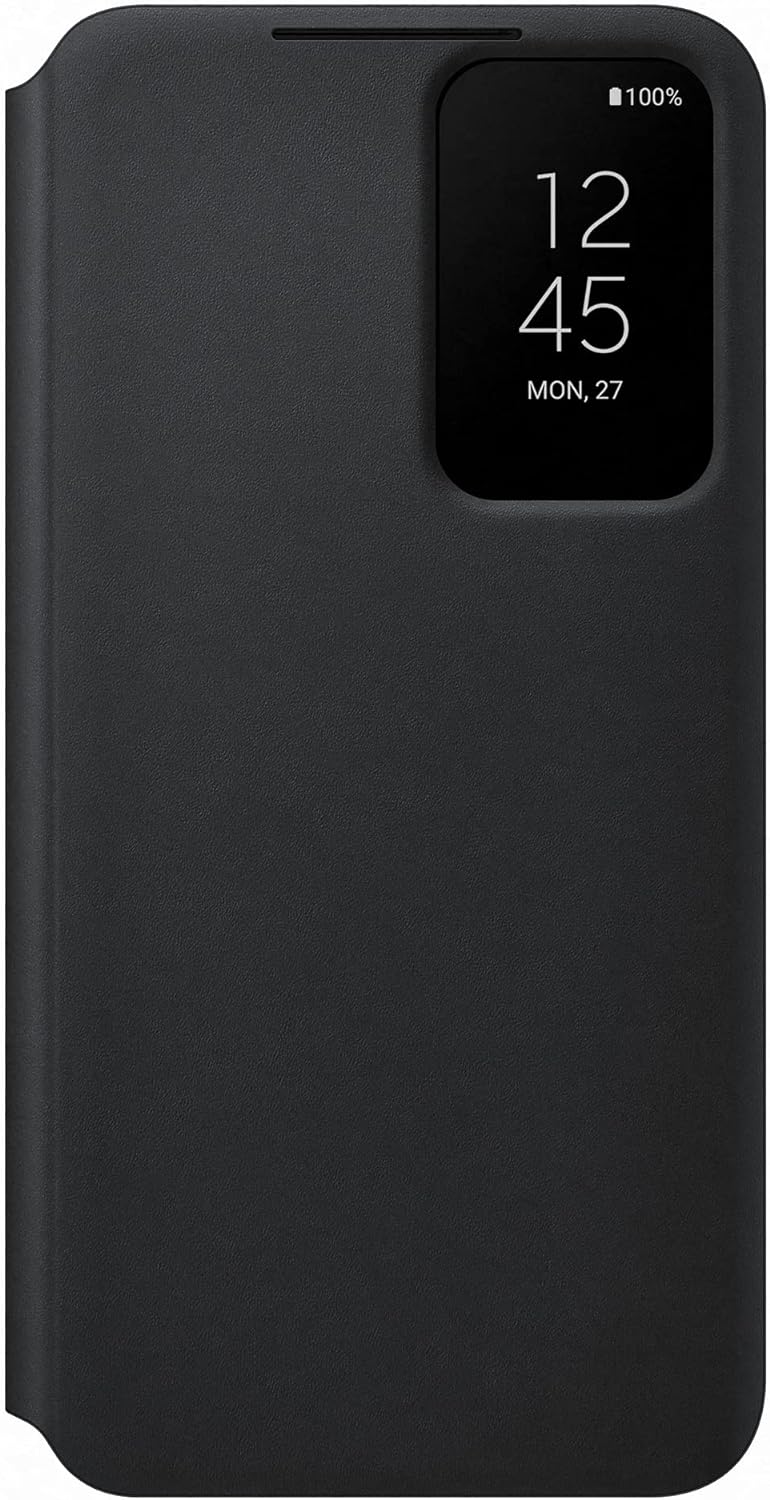 Samsung Clear View Smartphone Cover EF-ZS901 für Galaxy S22, Flip Cover, Handy-Hülle, extra-dünn, st