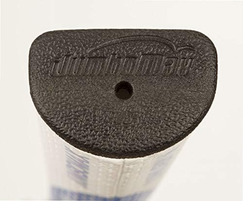 JumboMax JumboFlat 17 Golf-Puttergriff JumboFlat 17 schwarz/silber, JumboFlat 17 schwarz/silber