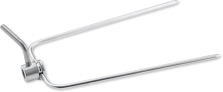 Rotisserie Set 100cm aus Europäischem Edelstahl, Grillspiess, Drehspiess