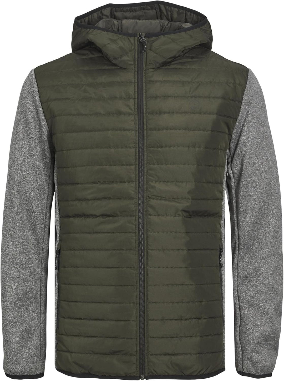 JACK & JONES Softshell Stepp Jacke Kapuze Funktions Outdoor Blouson Übergangs Jacket Regular Fit JJE
