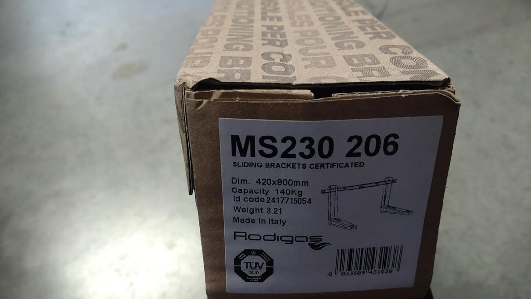 Wandkonsole Wandhalterung für Klimageräte Wärmepumpen bis 140kg Ausleger 465mm für 5kW (465mm Ausleg