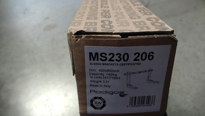 Wandkonsole Wandhalterung für Klimageräte Wärmepumpen bis 140kg Ausleger 420mm für 5kW (420mm Ausleg
