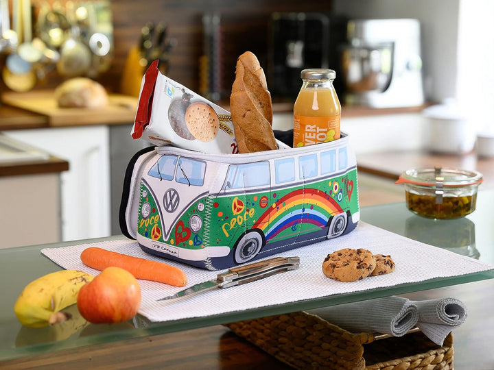 BRISA VW Collection - T1 Bulli Bus Kulturbeutel Kosmetiktasche | Volkswagen Universaltasche Waschbeu