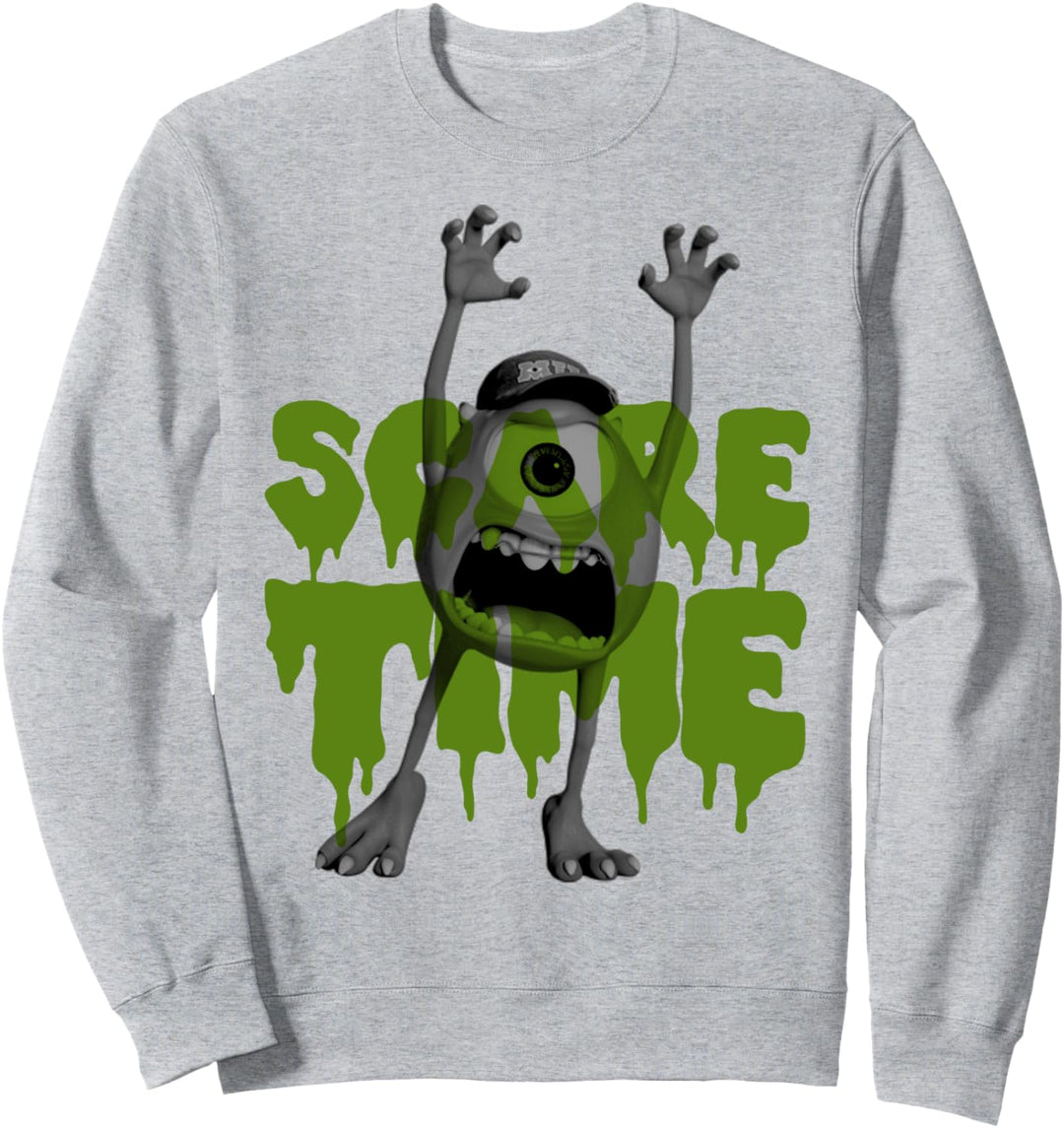 Disney Pixar Monsters Inc. Mike Scare Time Sweatshirt
