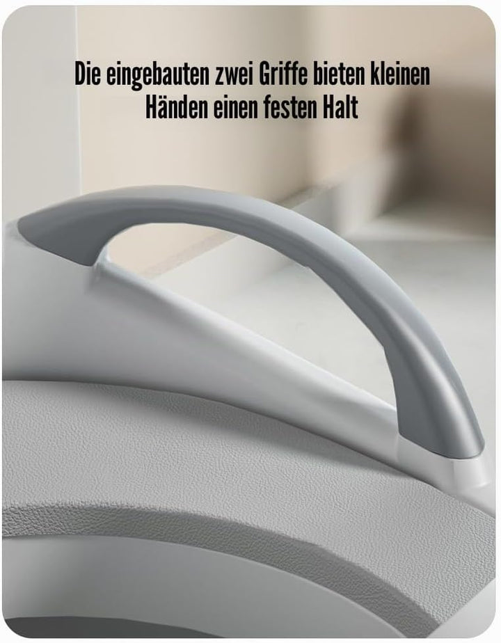 PandaEar Toilettensitz für Babys und Kleinkinder, mit Griffen, für Jungen und Mädchen, mit Griffen,