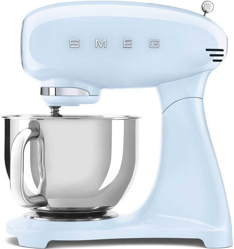 Smeg SMF03RDEU Planetenmischer mit einer Leistung von 800 W SMF03RDEU-Pastellblau, Edelstahl, Pastel