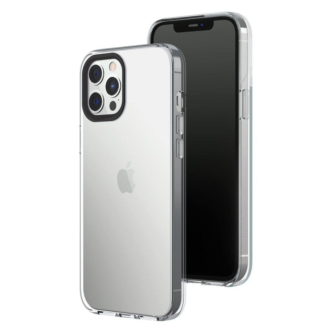 RhinoShield Crystal Clear Case kompatibel mit [iPhone 12 Pro Max] | Fortschrittliche Vergilbungsresi