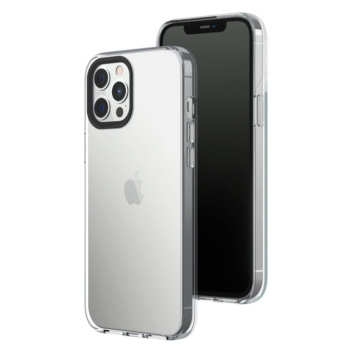 RhinoShield Crystal Clear Case kompatibel mit [iPhone 12 Pro Max] | Fortschrittliche Vergilbungsresi