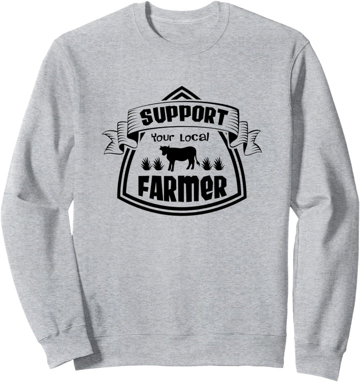 Lustiger Spruch Natur Landwirtschaft Bauernhof Tier Sweatshirt