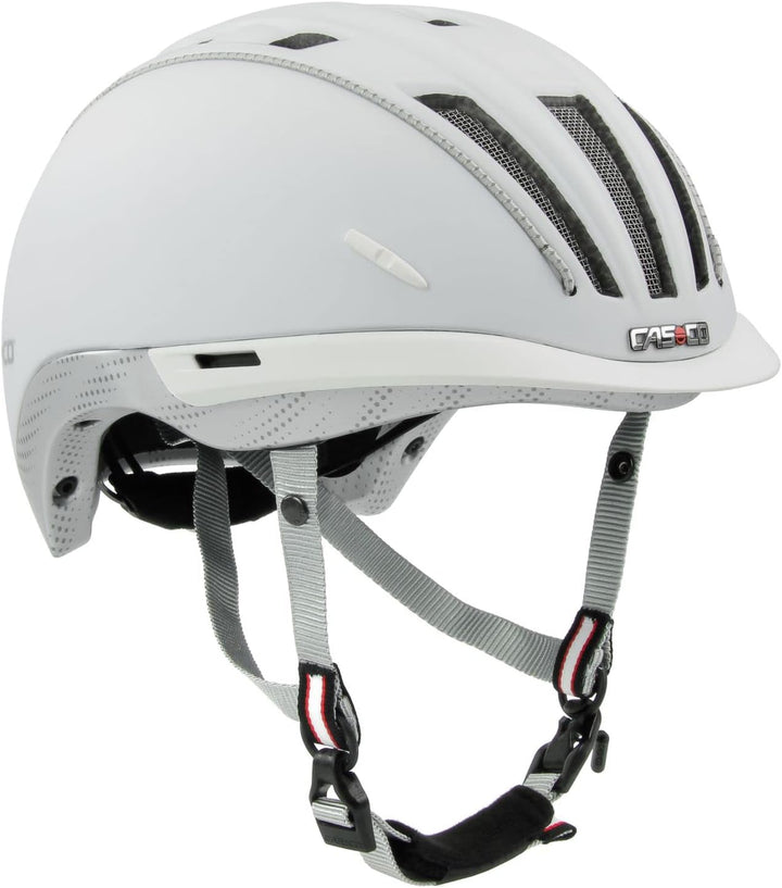 Casco Erwachsene Fahrradhelm Roadster TC L (58-60 cm) Weiss, L (58-60 cm) Weiss