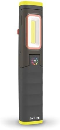 Philips Xperion 6000 UV Pillar LED-Arbeitsleuchte, hochwertige wiederaufladbare Werkstattlampe, Hand