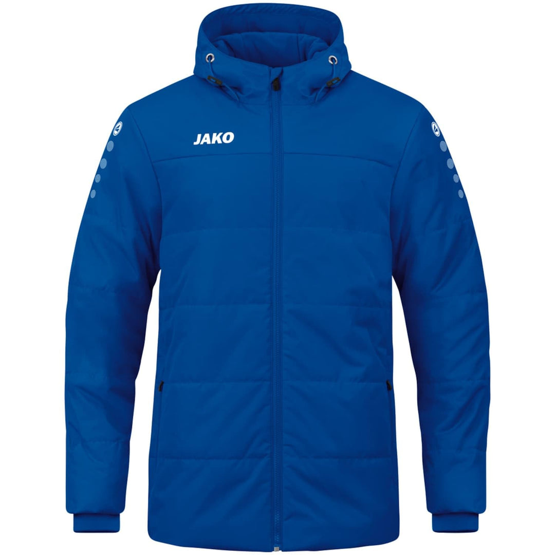 JAKO Herren Coachjacke Team mit Kapuze Coachjacke M Royal, M Royal