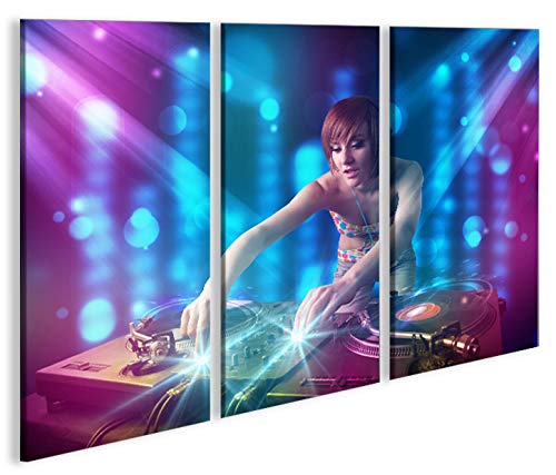 islandburner Bild Bilder auf Leinwand DJ 3p XXL Poster Leinwandbild Wandbild Art up Your Life ®