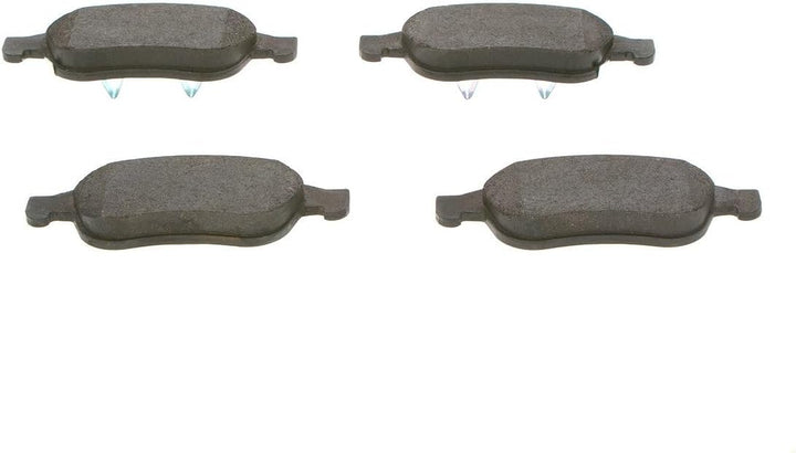 Bosch BP2000 Bremsbeläge - Vorderachse - ECE-R90 Zertifizierung - vier Bremsbeläge pro Set