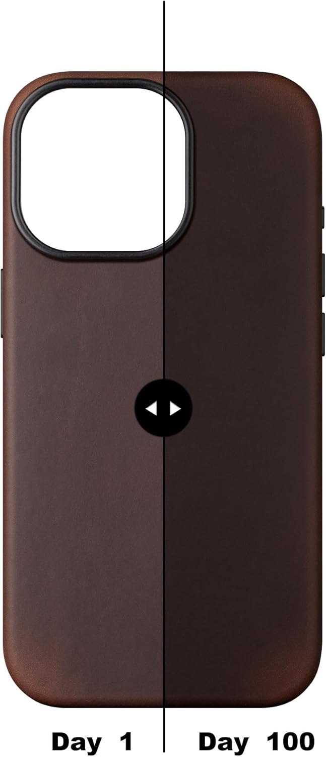 maogoam für iPhone 13 Pro Max Tasche Leder, Echtes Crazy Horse Leder Etui für iPhone 13 Pro Max 6.7"