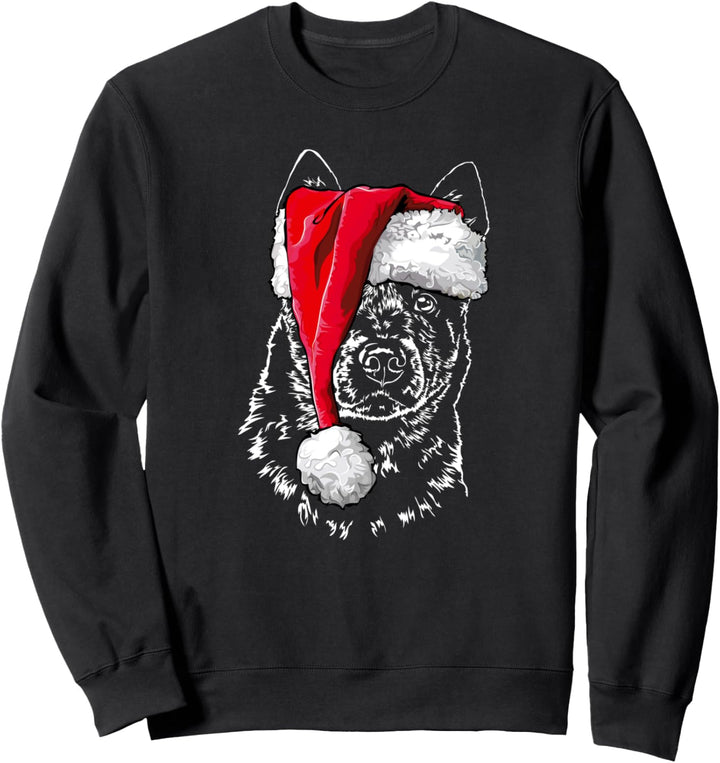 Lustiger Cattle Dog Weihnachtsmann Weihnachten Hunde Sweatshirt