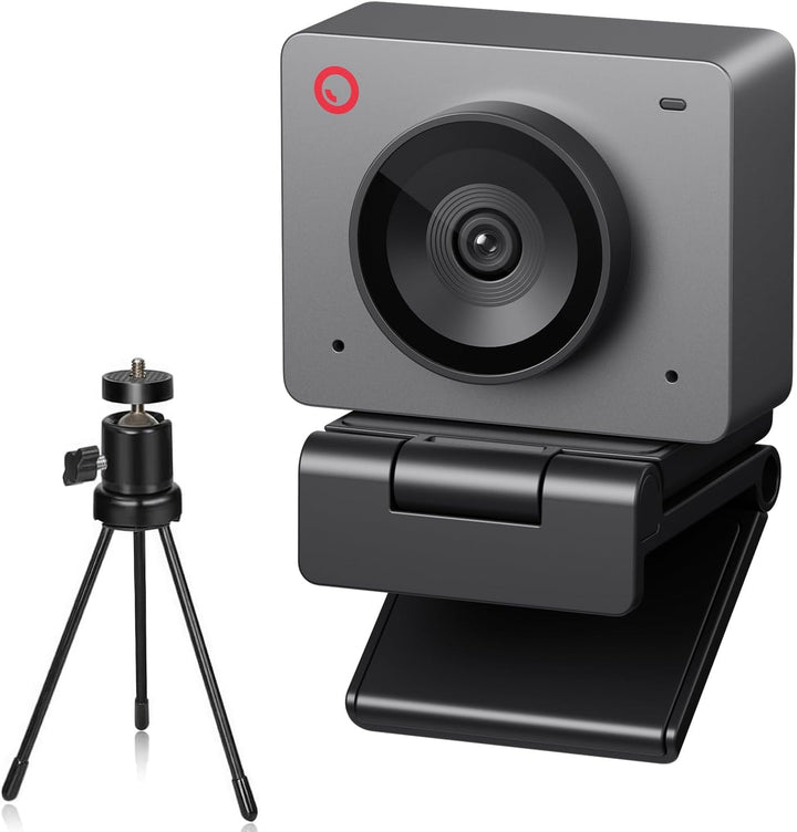 OBSBOT Meet SE 1080P 100FPS Webcam für PC, USB-Webcam mit AI-Tracking, Mikrofon, Stativ, gestaffelte