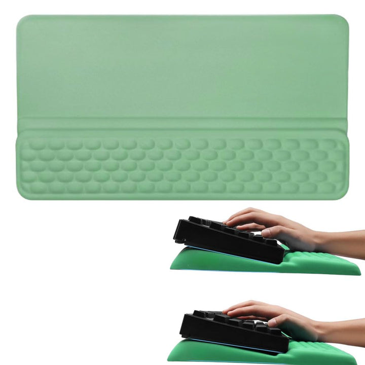 Tastatur-Handgelenkauflage mit Ständer, 2-in-1-Tastatur-Handgelenkstütze, weiche Memory-Schaum-Tasta