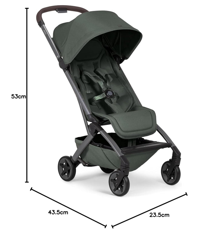 Joolz Aer2 Reise-Kinderwagen – Kompakter Reisebuggy für Babys und Kleinkinder, Einhand-Faltung, Lieg