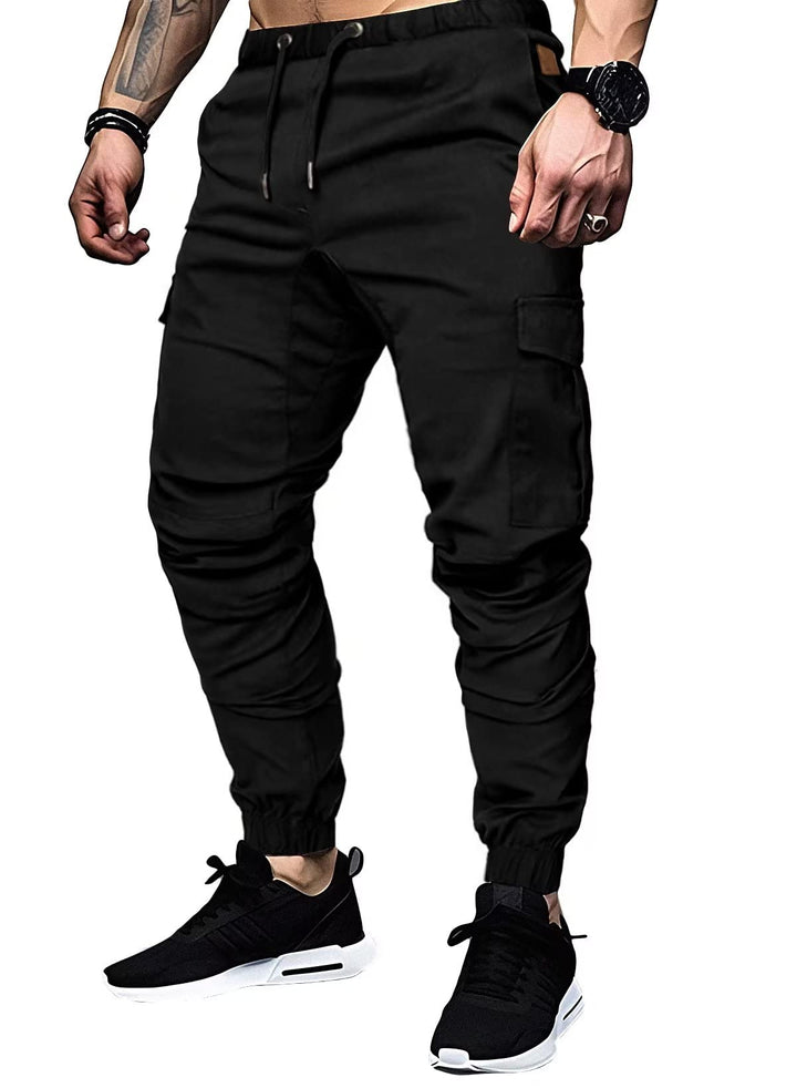 Elegancity Cargohose Herren Chino Hose mit 6 Taschen Cargo Hose Stretch Jogginghose für Männer mit B