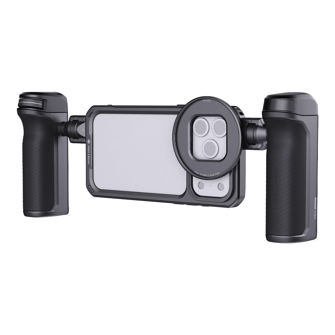 PGYTECH ProShot Smartphone Rig Video Handy Käfig Kit, Professionelle Aluminium Vlogging Stabilisieru