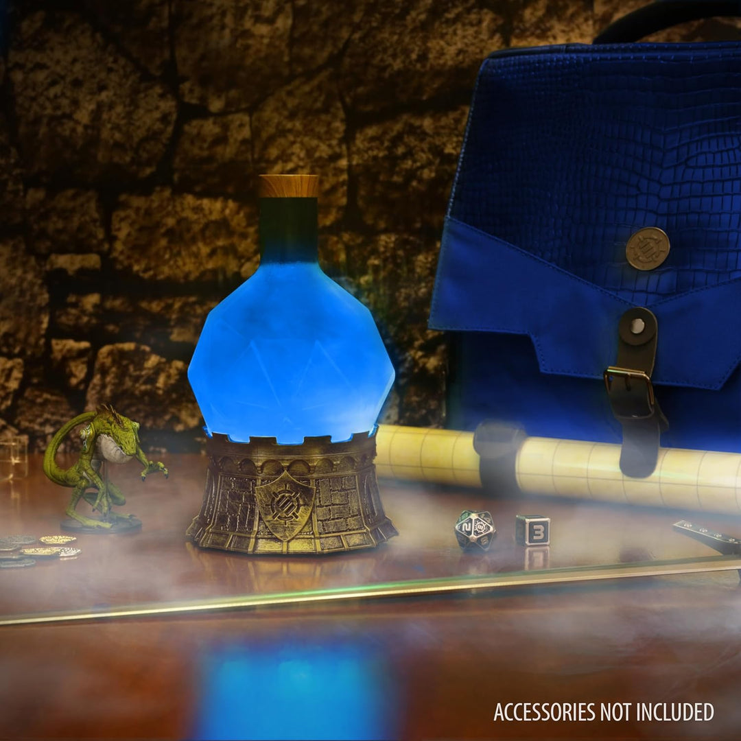 ENHANCE Gaming-Zaubertranklicht mit Wirbelndem Mystischem Gebräu - Zaubertrankflaschen-Licht-Requisi