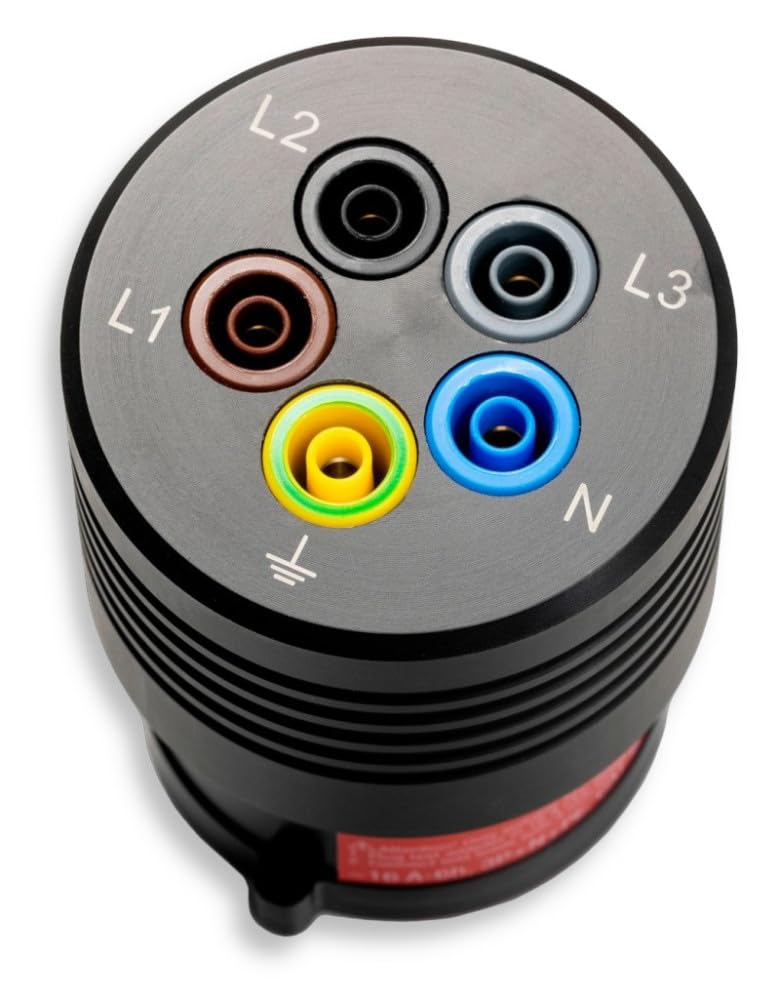 BENNING TA 7-16 Messadapter (zur Messung von Riso, ZLoop/ZLine, RCD-Prüfung, Drehfeld, Spannung und