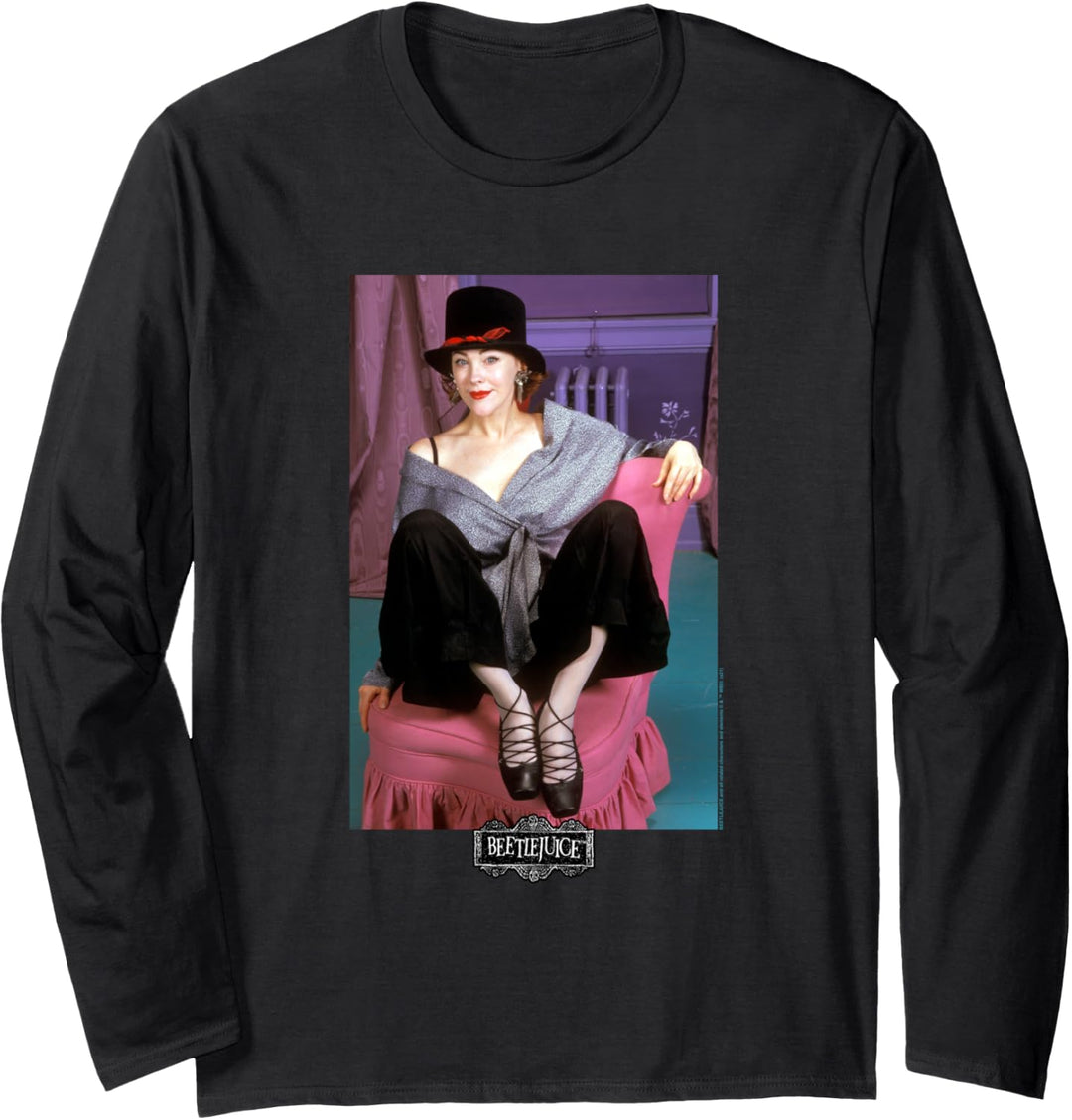 Beetlejuice Delia Style Icon Langarmshirt