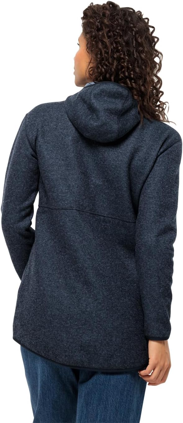 Jack Wolfskin Damen Tannenspur Coat W Fleece-Jacke XS Night Blue, XS Night Blue