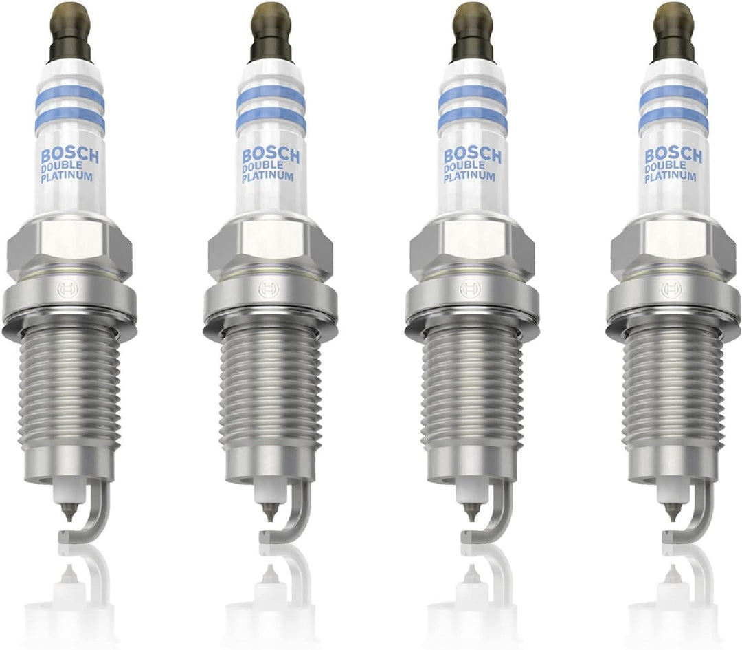 Bosch FR7HPP33 (+52) - Zündkerzen Double Platinum - 4er Set Kartonbox – 4 Stück, Kartonbox – 4 Stück