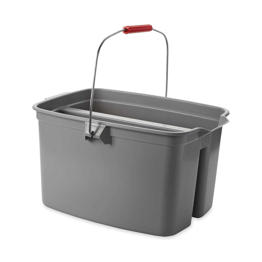Rubbermaid Commercial Products 19qt Double Pail - Grey