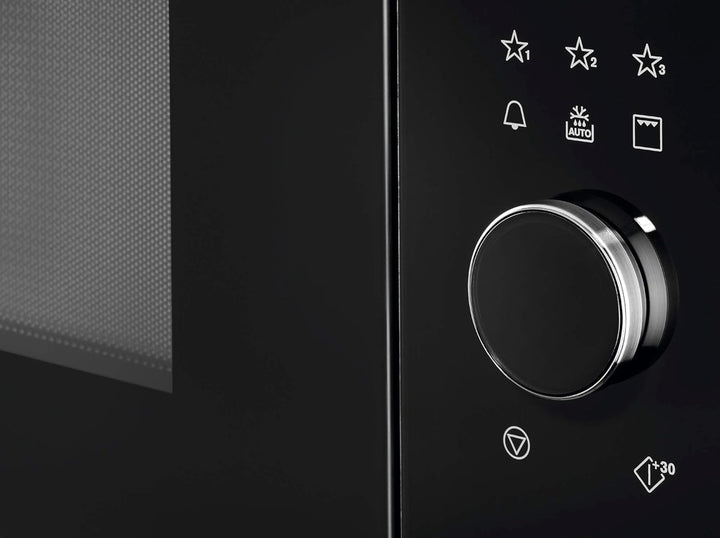 AEG MBE2657DEM 60cm Einbau-Mikrowelle / Touch-Bedienung / Grillfunktion / Display mit Uhr, Edelstahl