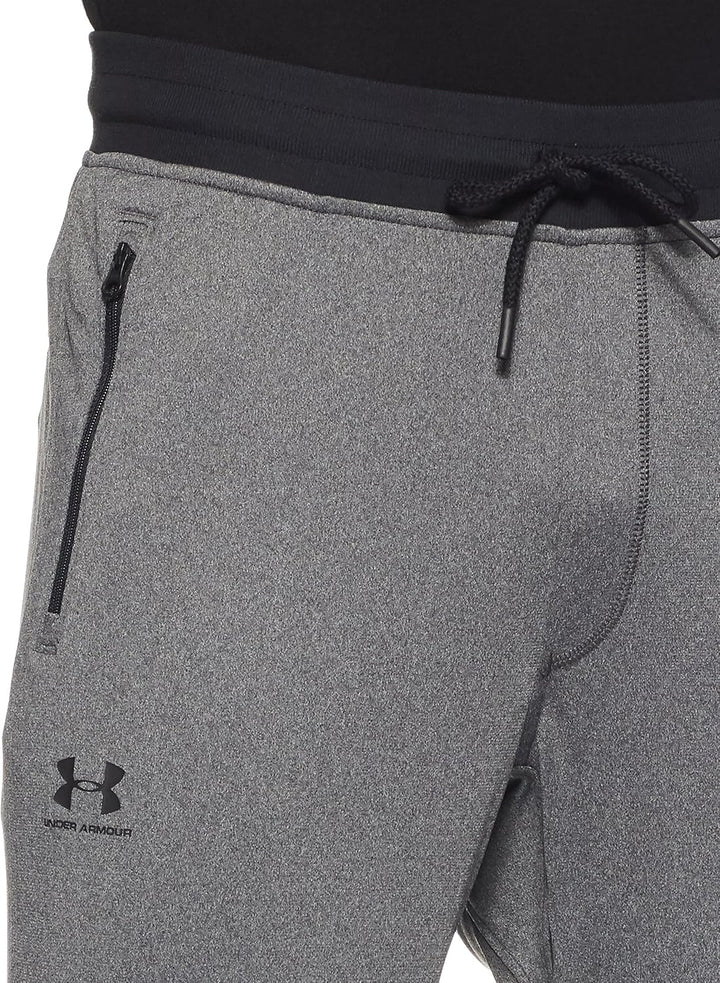 Under Armour Herren Sportstyle Tricot Jogger Hosen XXL Carbon Heather / Black, XXL Carbon Heather /