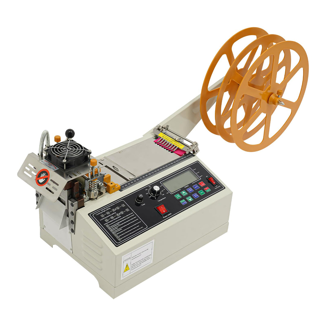 Automatische Heiss-Kalt-Bandschneidemaschine, Gurtschneidemaschine mit LCD-Display, Elektronischer G