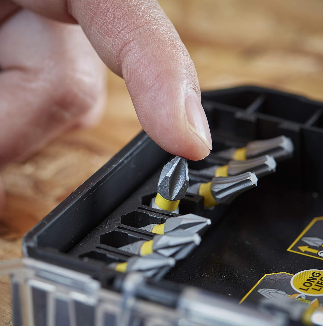 Stanley FatMax 40-tlg. Standard Bit-Set STA88560 (bestehend aus Phillips, HEX, Pozidriv und Torx Bit