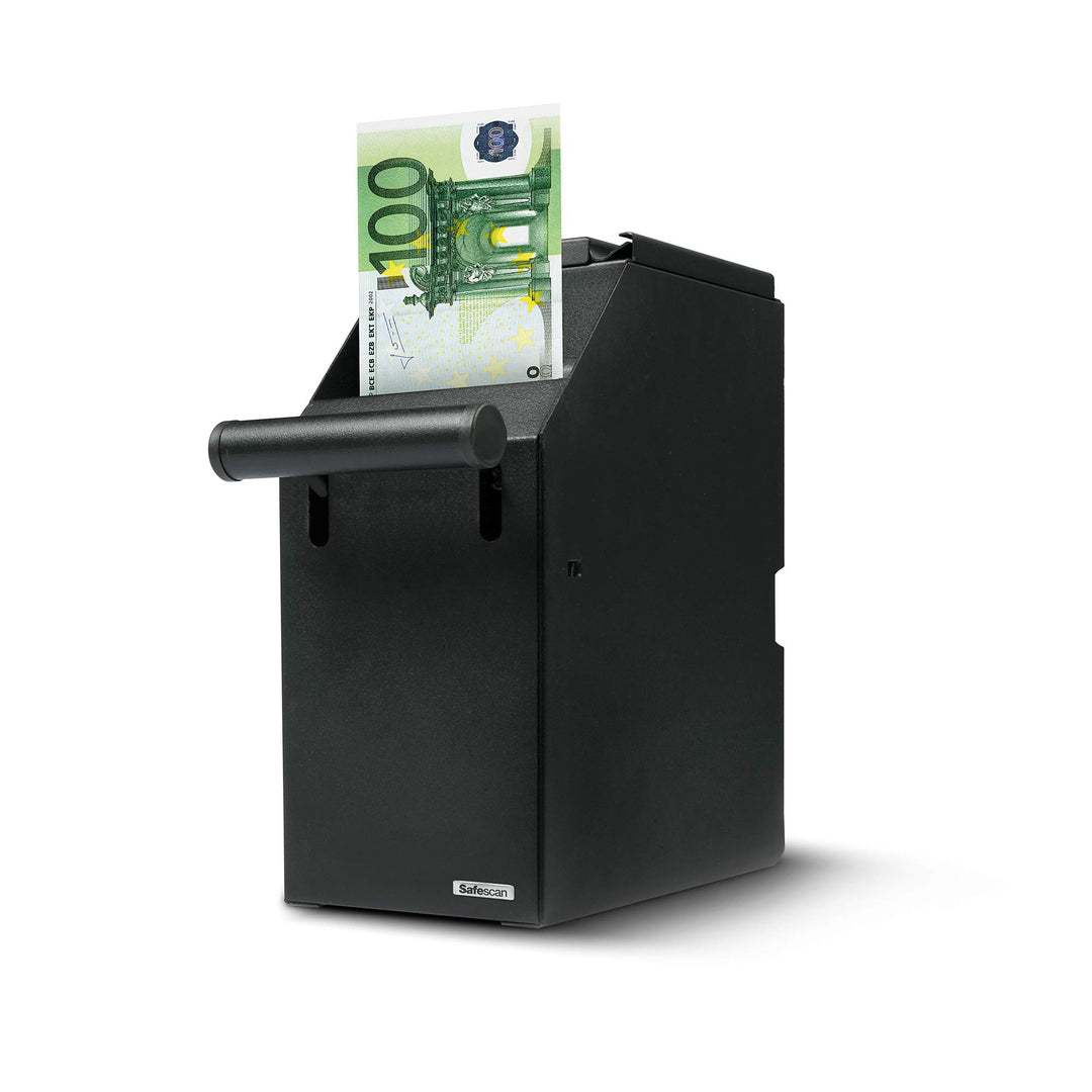 Safescan 4100 POS Safe (schwarz), sichere und diskrete Aufbewahrung von bis zu 300 Banknoten - perfe