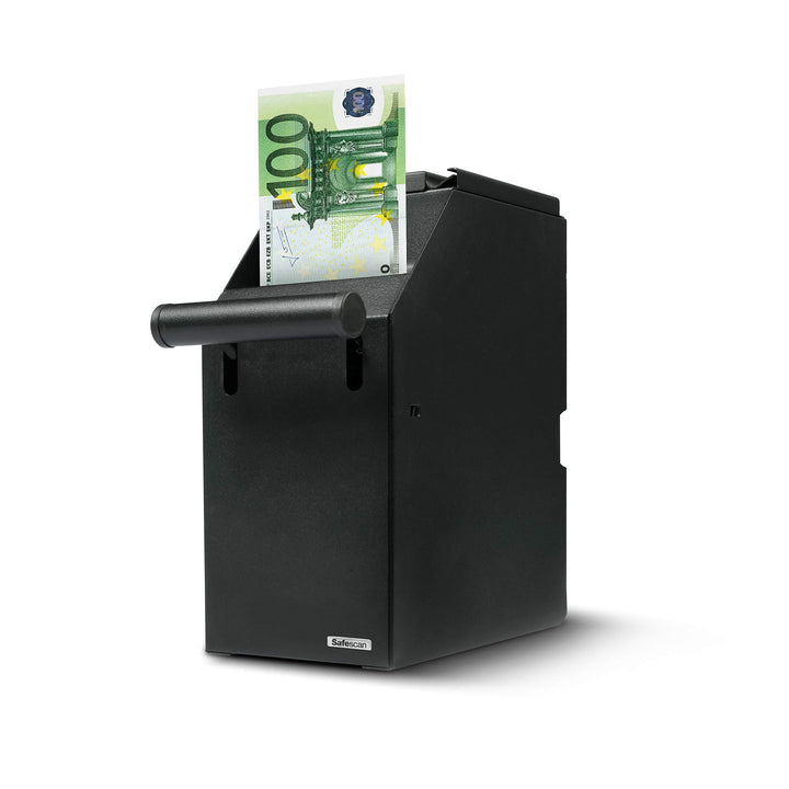 Safescan 4100 POS Safe (schwarz), sichere und diskrete Aufbewahrung von bis zu 300 Banknoten - perfe