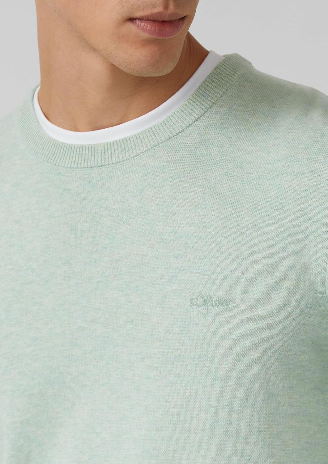 s.Oliver Pullover Crew Neck S 61w0_ozeangrün, S 61w0_ozeangrün