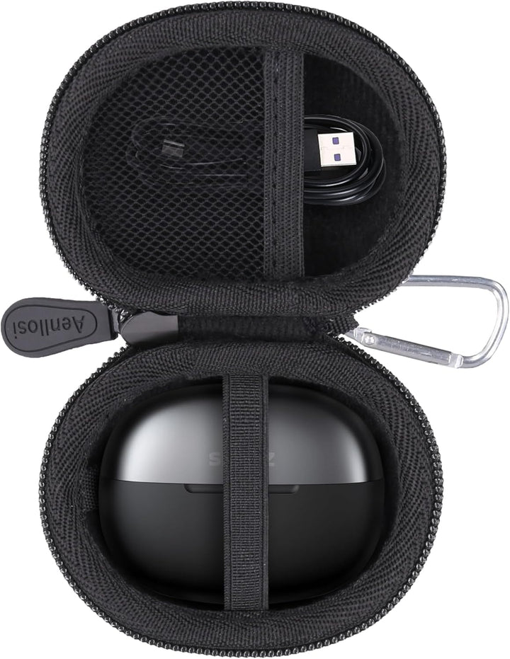 Aenllosi für SHOKZ OpenDots ONE Open-Ear-Kopfhörer, Hartschalen-Reiseetui zum Schutz, Clip-On-Ohrhör