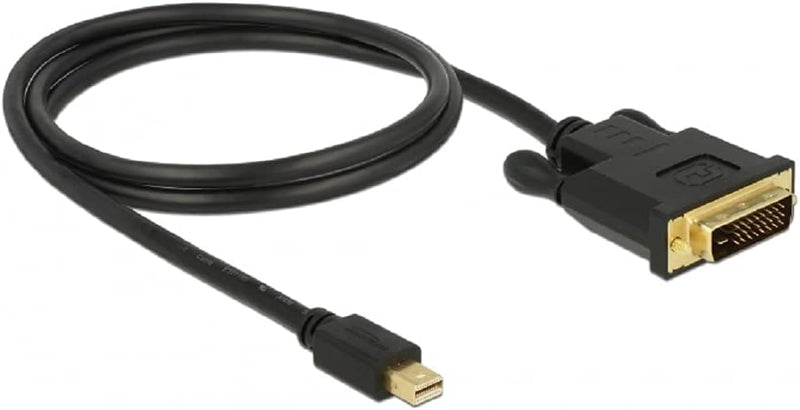 Delock Kabel mini DisplayPort 1.1 Stecker > DVI 24+1 Stecker Videokabel-Adapter 1 m 1,0 m, 1,0 m