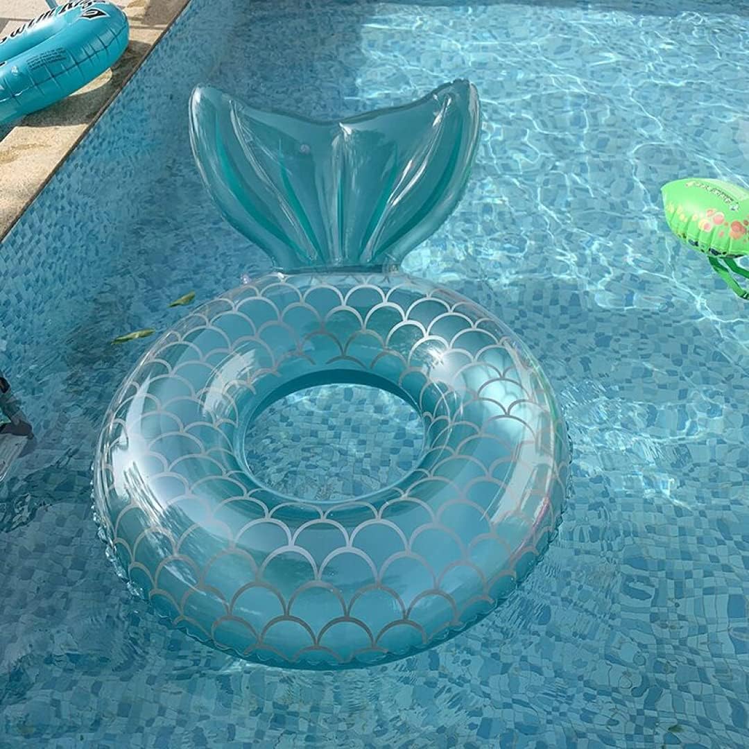 Schwimmring Erwachsene 105cm Pool Schwimmreifen Riesiger Luftmatratze Aufblasbar Schwimmring Wasser