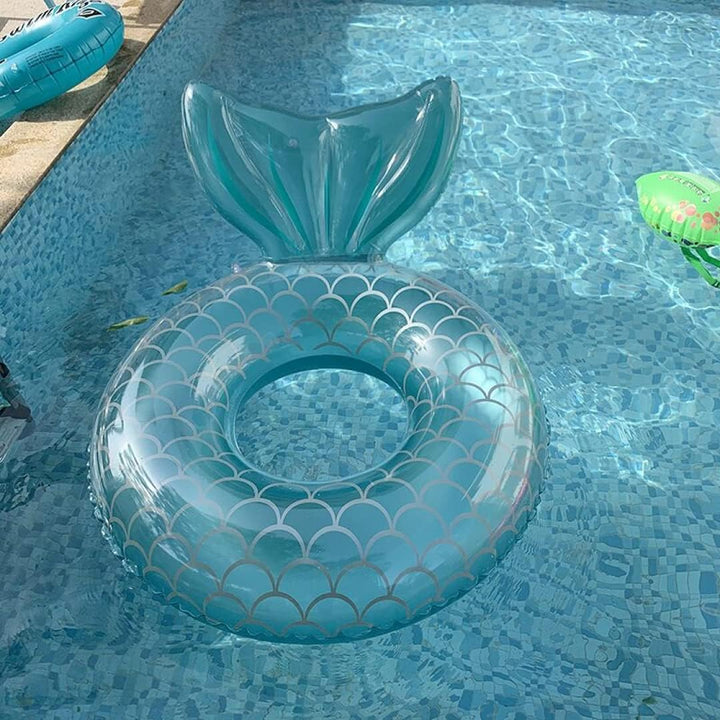 Schwimmring Erwachsene 105cm Pool Schwimmreifen Riesiger Luftmatratze Aufblasbar Schwimmring Wasser