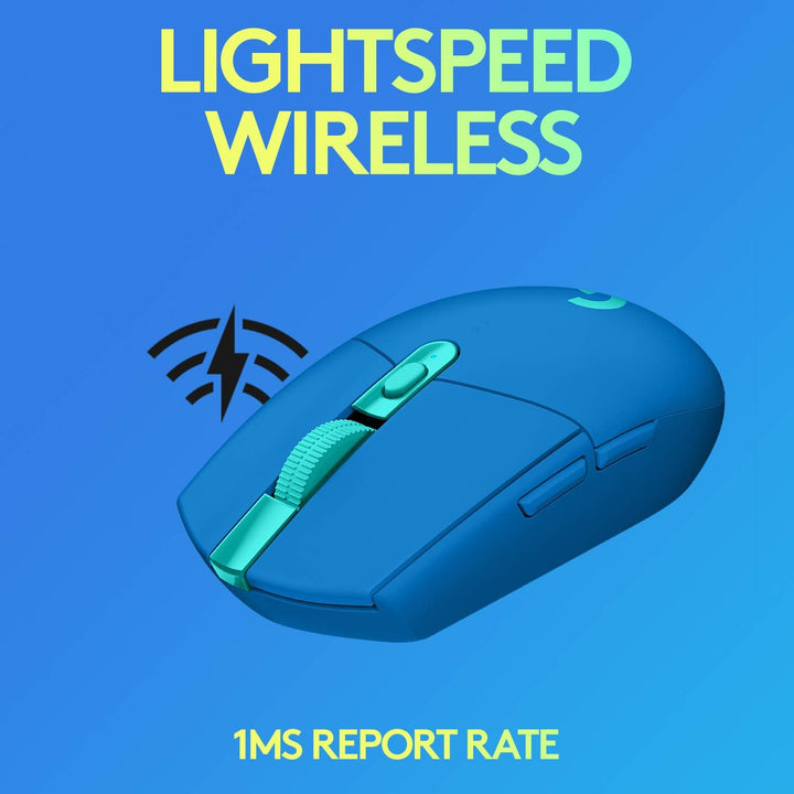 Logitech G305 Lightspeed Wireless Gaming Maus + Logitech G733 LIGHTSPEED Kabelloses Gaming Headset m