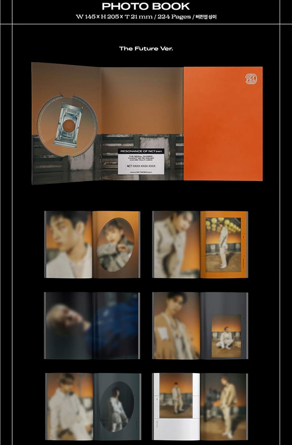 NCT 2020 Resonance Pt. 1 Album (The Future Version) CD+Folding Poster+Photo Book+Lyrics Poster+Photo