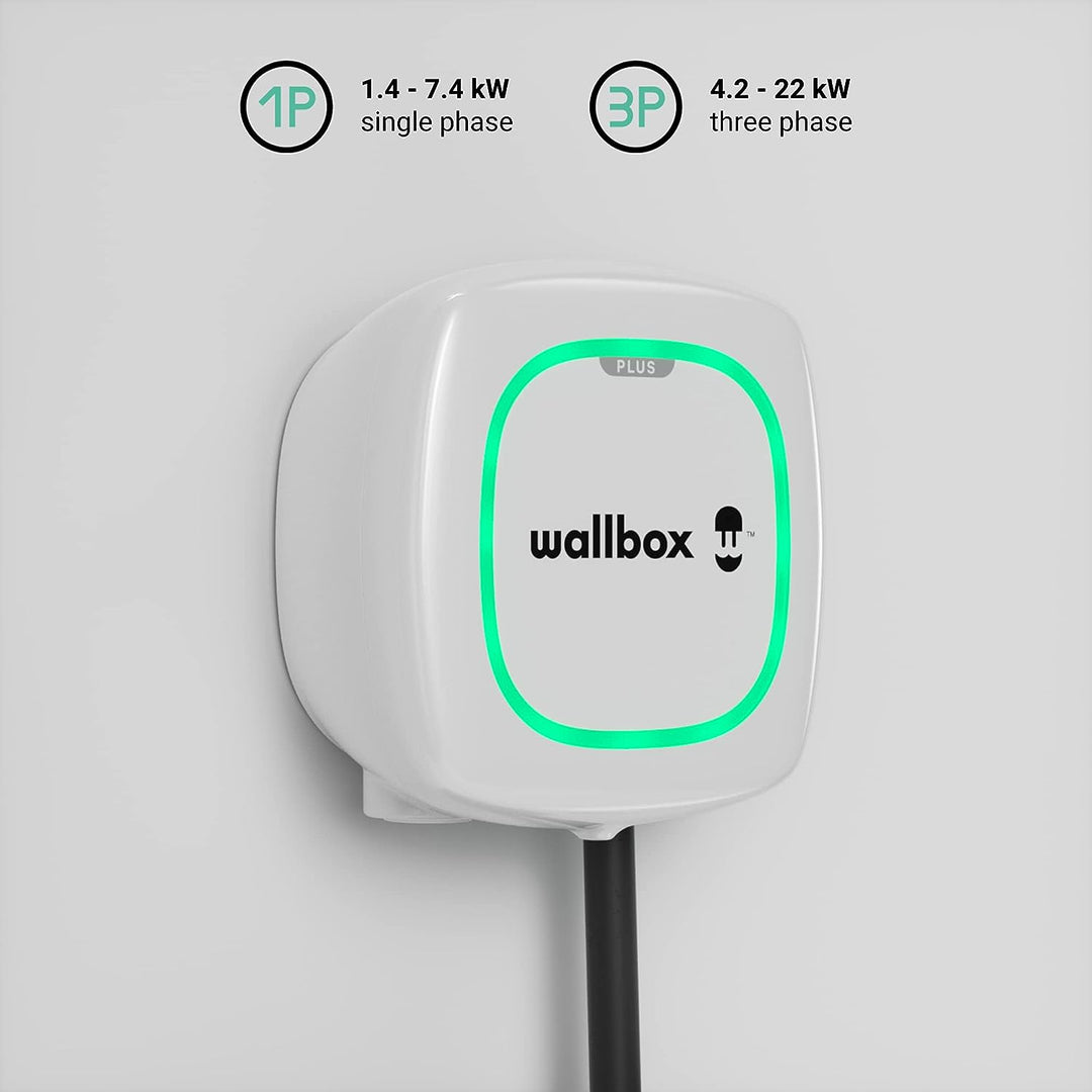 Wallbox Pulsar Plus Weiss Wand 3 Pulsar Plus PLP1 (7.4kW / 5M / T1 / W) Weiss, Pulsar Plus PLP1 (7.4