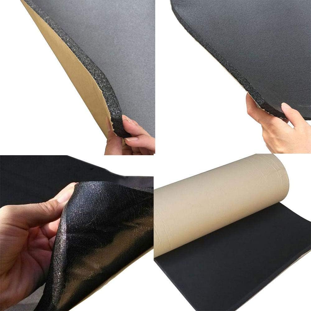 10mm Stärke Selbstklebende Dämmschaummatte Motorraumdämmung Schalldämmung Schaumstoff Fahrzeug-Isoli